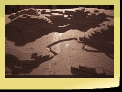 Finishedl layering. Testing shadows.