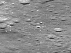 LROC oblique view of the landing site