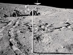 Rover up on 'Stone Shelf', or in a suitable level crater on this very steep slope on the mountain side