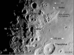 Apollo 11, Eagle, Mare Tranquilitatis, 0°41'15