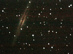 Galaksen NGC 281, på kanten med støv. Foto: RS